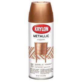 Krylon K02203 General Purpose, 12 Ounces BRILLIANT SPRAY PAINT METALLIC COPPER