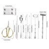 8Pcs Seafood Tool Set, Lobster Crab Nut Cracker Opener Tool