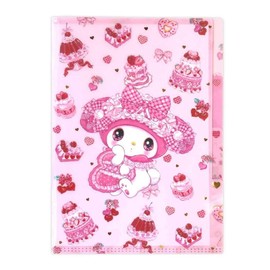 My Melody [Pocket File] 3 Pocket A5 Clear File Sanrio