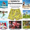 visesunny Summer Boy's Beach Shorts Duck Rubber Ducky Cartoon Quick