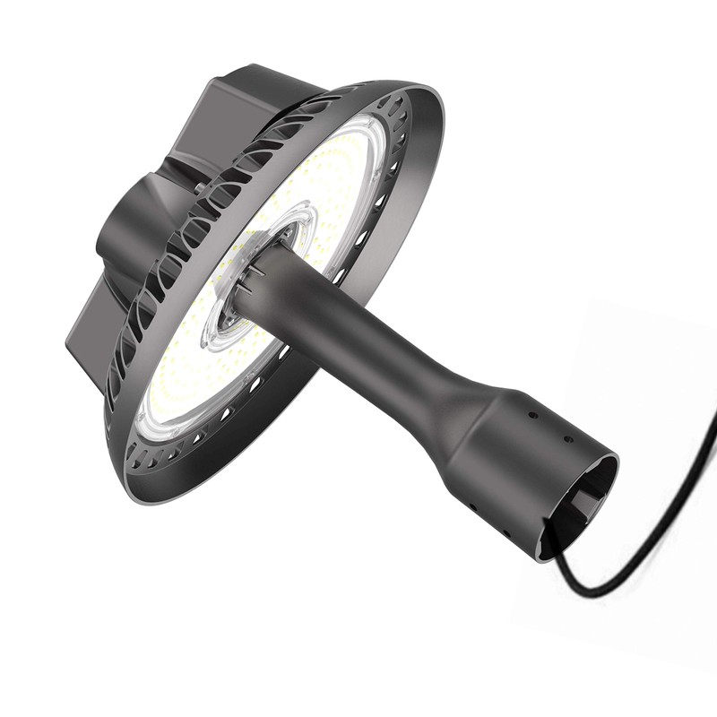 KRLED Post Top Light 100W LED Circular Area Light Dusk