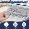 ZQZ 970Pcs Aluminum Pop Rivets with Washer Assortment Kit, 14