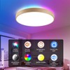 LED Smart WiFi Ceiling Light, Dimmable LED Light with Alexa