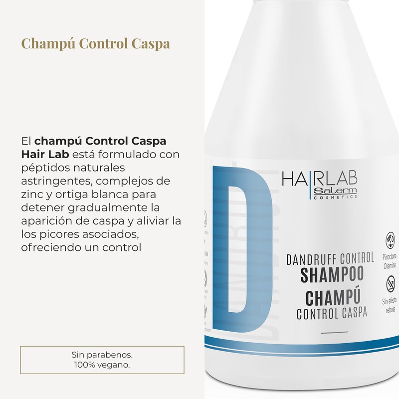 SALERM - Anti-Dandruff Shampoo - Shampoo Against Dandruff Hair Lab