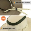SUN CUBE Wide Brim Sun Hat for Men Women Outdoor