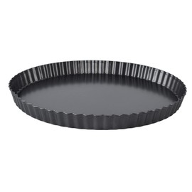 YOUTHINK Tart Pan, 12 Inch Quiche Pan Thickening Nonstick Deep Baking Dish Pie Plate with Removable Bottom for Oven Baking(13-inch)