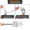 Gjinxi Bread Lame Blades 30Pcs Stainless Steel Bread Lame Included