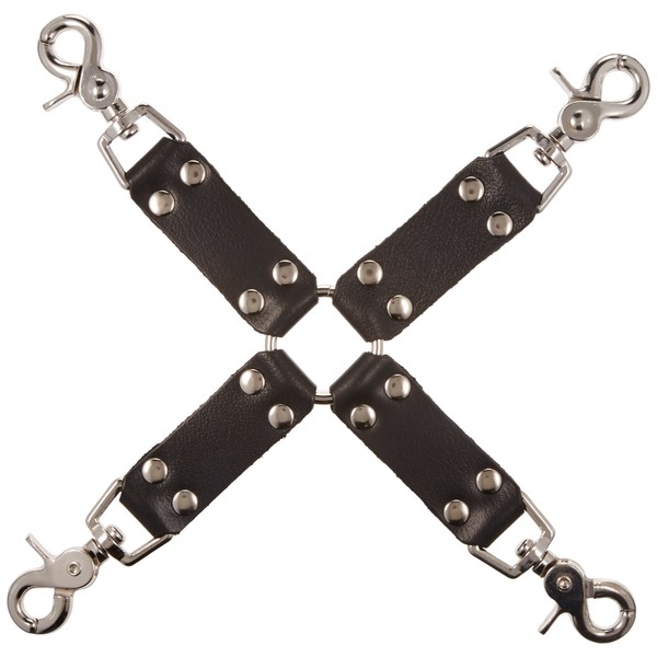 Strict Leather Leather Bondage Breast Binders with Spikes