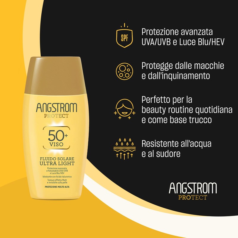 Angstrom Protect Sun Fluid Ultra Light Face SPF 50+, Photostable