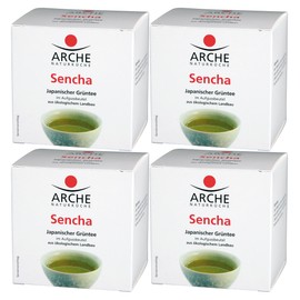 Arche Sencha 10 Bags of 1.5 g Organic Tea Pack of 4 (4 x 15 g)