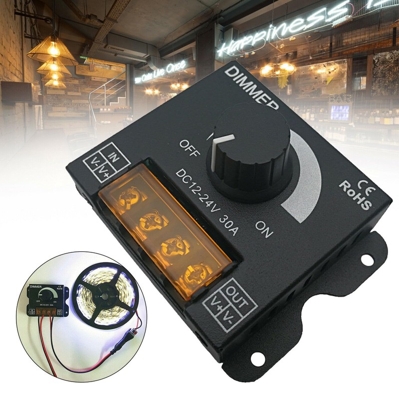 LED Dimmer DC 12 V 24 V for LED Strip