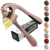 Zulay Kitchen Premium Garlic Press Set - Rust Proof Professional