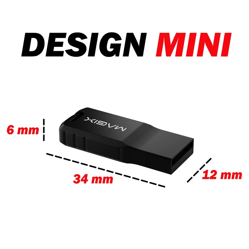 Magix 64GB USB 2.0 Flash Drive Starling, Read/Write Speed up