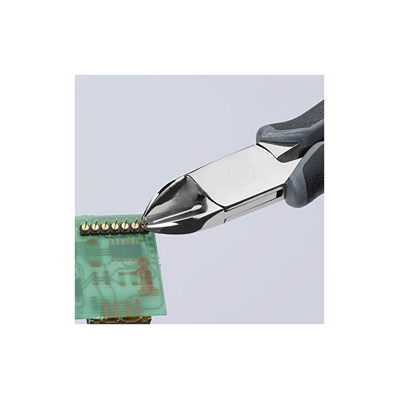 KNIPEX Tools 77 02 135 H ESD Electronics Diagonal Cutters,