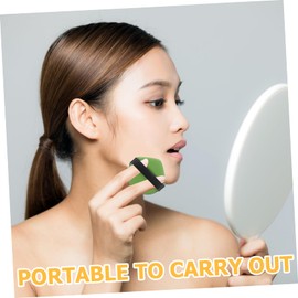 FRCOLOR 2pcs Foundation Makeup Sponge Pads Double-sided Puff for Liquid and Cosmetics Soft Cushions for Blending Concealer and Foundation Travel-friendly Makeup Tool