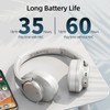 SoundMAGIC - Auriculares inalámbricos sobre la oreja, cancelación de ruido,