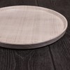 Luxe Linen 10-1/2" Melamine Dinner Plate/Platter, Beige
