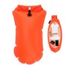 Open Water Swim Buoy,Inflatable Dippy Tow Float - Portable Swimming