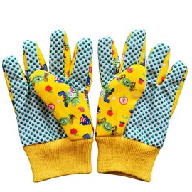 Kids Garden Gloves - PROMEDIX P - 3-6 Years Old Children Gardening Gloves, 2- Pair Pack