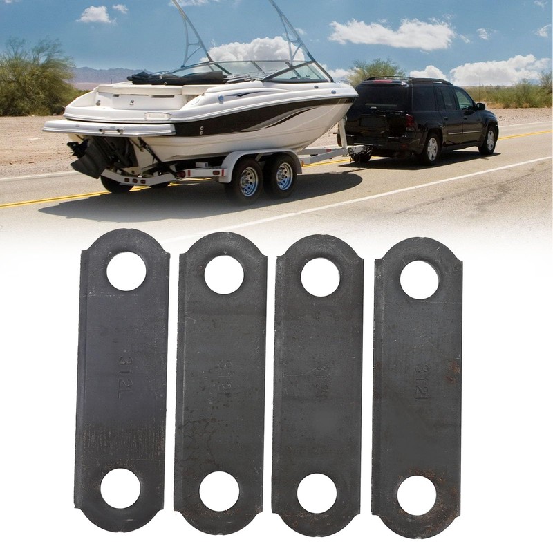 Heavy Duty Steel Link Double Eye for Trailer Spring Shackle