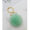 Maia Mya Mink Fur Keyring & Charm Decoration - Mint