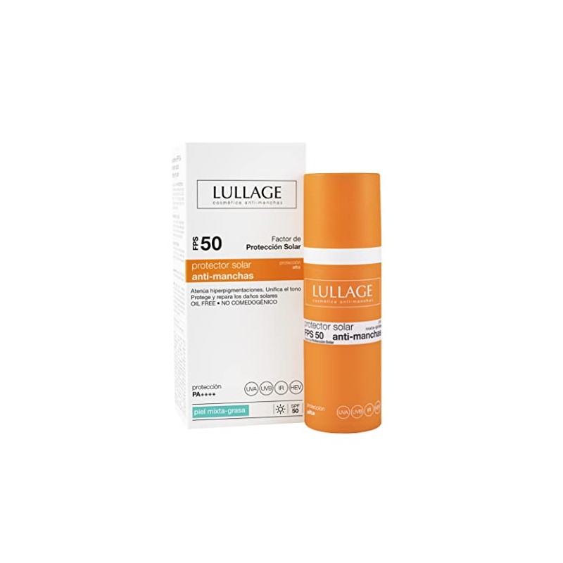 Lullage Bloqueador Solar Anti Manchas Protección Muy Alta Spf Textura