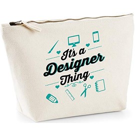 Hippowarehouse It's a designer thing printed make up cosmetic wash bag 18x19x9cm