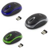 Titanum Kabellose Computer-Maus mit USB-Funkempfänger (klein & handlich, 3 Tasten,