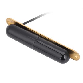 Electric Guitar Pickup, Alnico V Magnet Lipstick Tube Pickup Electric Guitar Single Coil Pickup for Electric Guitar Musical Instrument Accessories(Black)