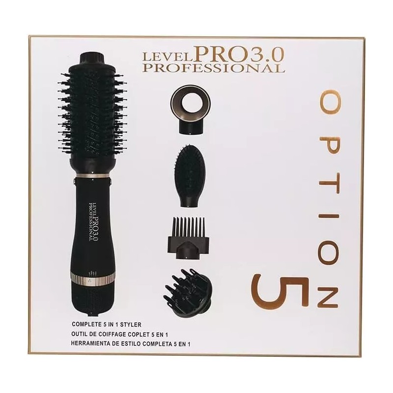 Level Pro3.0 LPRO3003 Complete 5 in 1 Styler Adjustable Heat