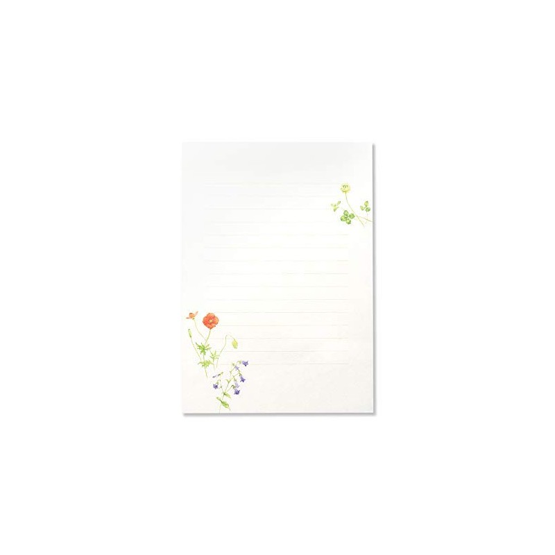 G.C.PRESS KAMIJISEN Wildflower Various Stationery / Envelope Set