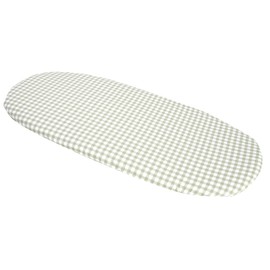Medi Partners Fitted Sheet Pram 86 x 40 cm 100% Cotton Mattress Protector Baby (Checked)