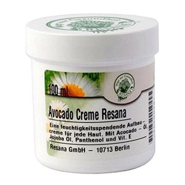 Avocado cream for fat skin