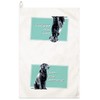 Fiddler's Elbow Don't Stop Retrievin' Black Lab Kitchen Towel, 100%