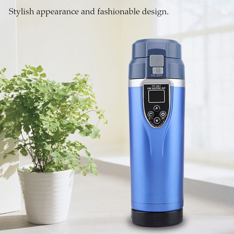 Multifunction Travel Portable Teakettle Hot Water Cup Car Heating Cup