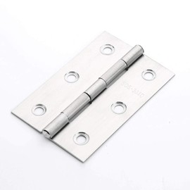 10 Pcs Stainless Steel Home Furniture Hardware Door Hinge Long 55MM x 33MM