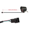 CYTGOUPER 36V 48V 52V 60V Electric Scooter Front Light,3 Pin