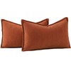 Madizz Textured Chenille Cushion Covers Set of 2 Super Soft