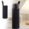 Water Bottle Sleeve Neoprene Pouch for Outdoor Hiking Travel (550ml,