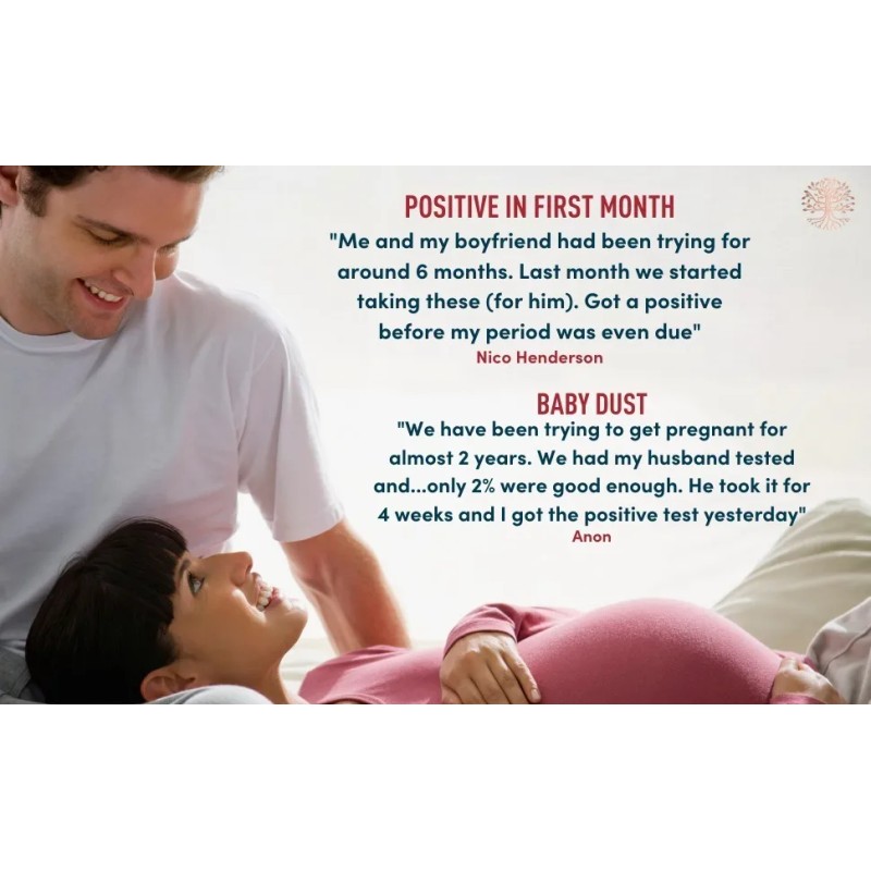 Suplemento De Fertilidad Masculina 120 Capsulas Hecho En Usa Sabor