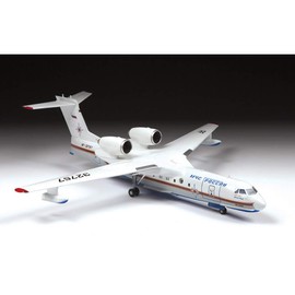 Zvezda 530007034 Vehicle 1:144 Beriev Be-200 ES Multi Role Amph, Model Kit, Plastic Kit, Assembly Kit, Detailed Replica, Multi-Colour, Large
