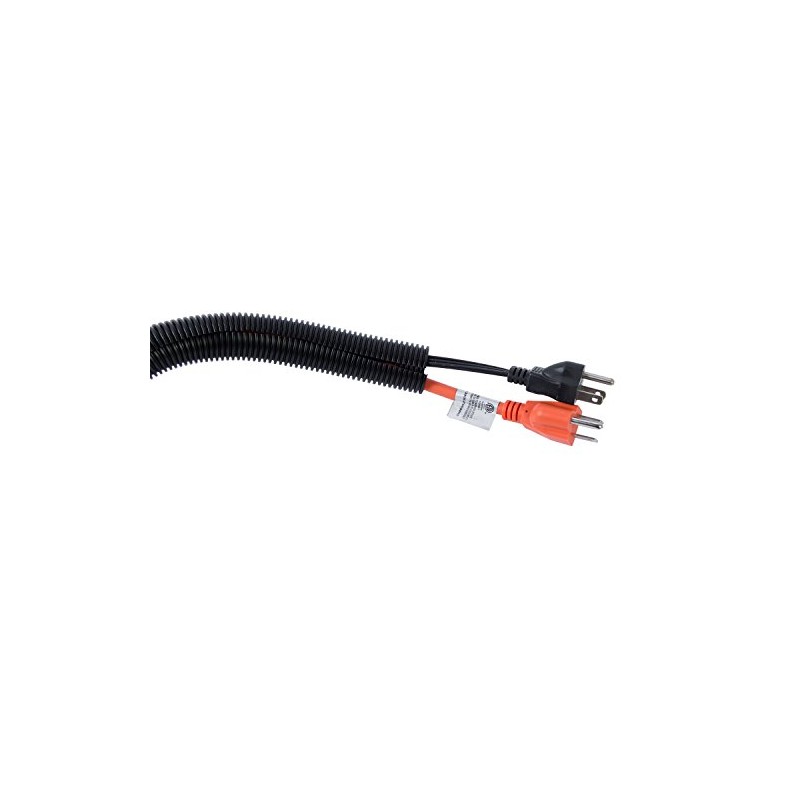 Gardner Bender FLX-3810T Split Flexible Electrical Tubing, ⅜ inch x