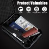 Dalmbox Portable Gun Safe for Pistols with Combination Lock Handgun