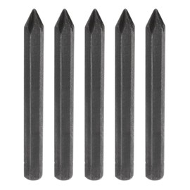 HARFINGTON 5pcs PH1 Phillips Screwdriver Bit 5/16" Hex Shank 80mm/3.15" Length Magnetic Cross Head Hex Bits S2 Steel Screw Driver Bit for Impact Electric Screw Driver Power Tools, Black