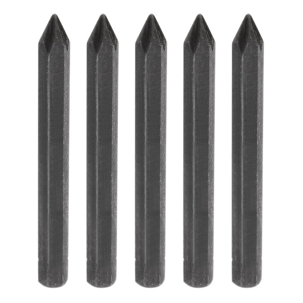 HARFINGTON 5pcs PH1 Phillips Screwdriver Bit 5/16" Hex Shank 80mm/3.15"