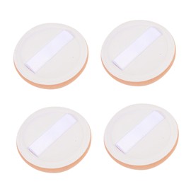FRCOLOR 4pcs Lady Makeup Powder Reusable Soft Compact Dry Wet Cosmetic for Gentle Skin