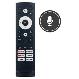 ERF3M90H Replace Voice Remote Control fit for Hisense LED 4K UHD Smart TV 43A6H 43A65H 43A68H 50A6H 50A65H 50A68H 55A6H 55A65H 55A68H 65A6H 65A65H 65A68H 75A6H 75A65H 75A68H 50U6H 55U6H 65U6H