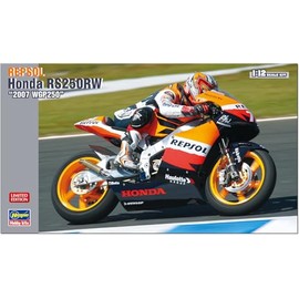 Hasegawa 1/12 Repsol Honda RS250RW 2007 WGP250 Plastic Model 21769 (Motorcycles)