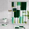 XLHOMO Bathroom Sets with Shower Curtain and Rugs - Luxury