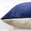 Decorative Throw Pillow Covers 18x18 Inch Blue Pillow Covers for